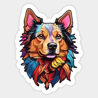 Collie Dog Sticker